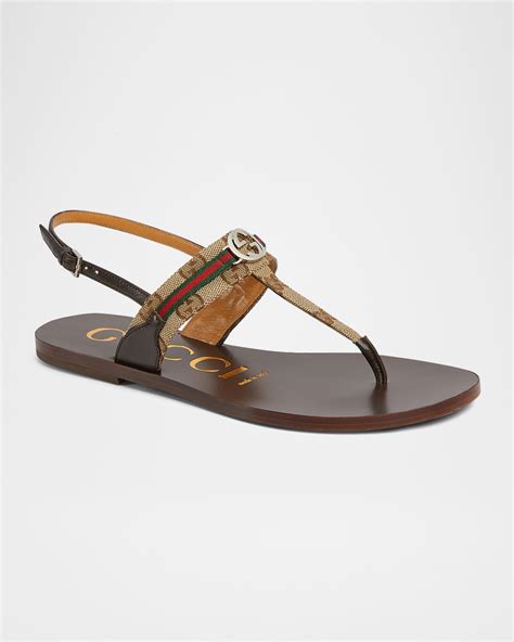 gucci kika thong sandals
